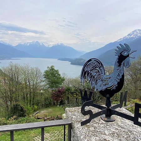 The Happy Rooster - Villa With Big Garden Pianello Del Lario Ngoại thất bức ảnh